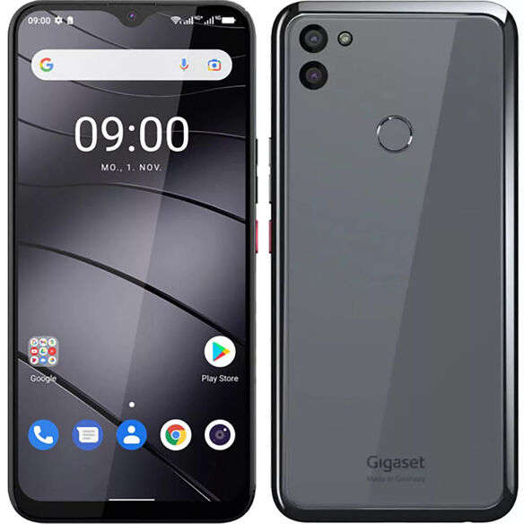 Gigaset GS5 5G Titanium Gray 128GB+6GB Dual-SIM Factory Unlocked 5G