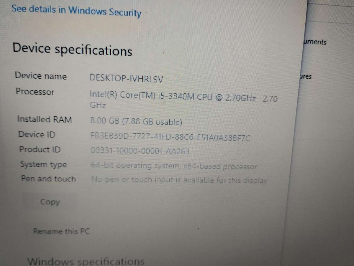 Dell Latitude E6330 i5 3rd Gen