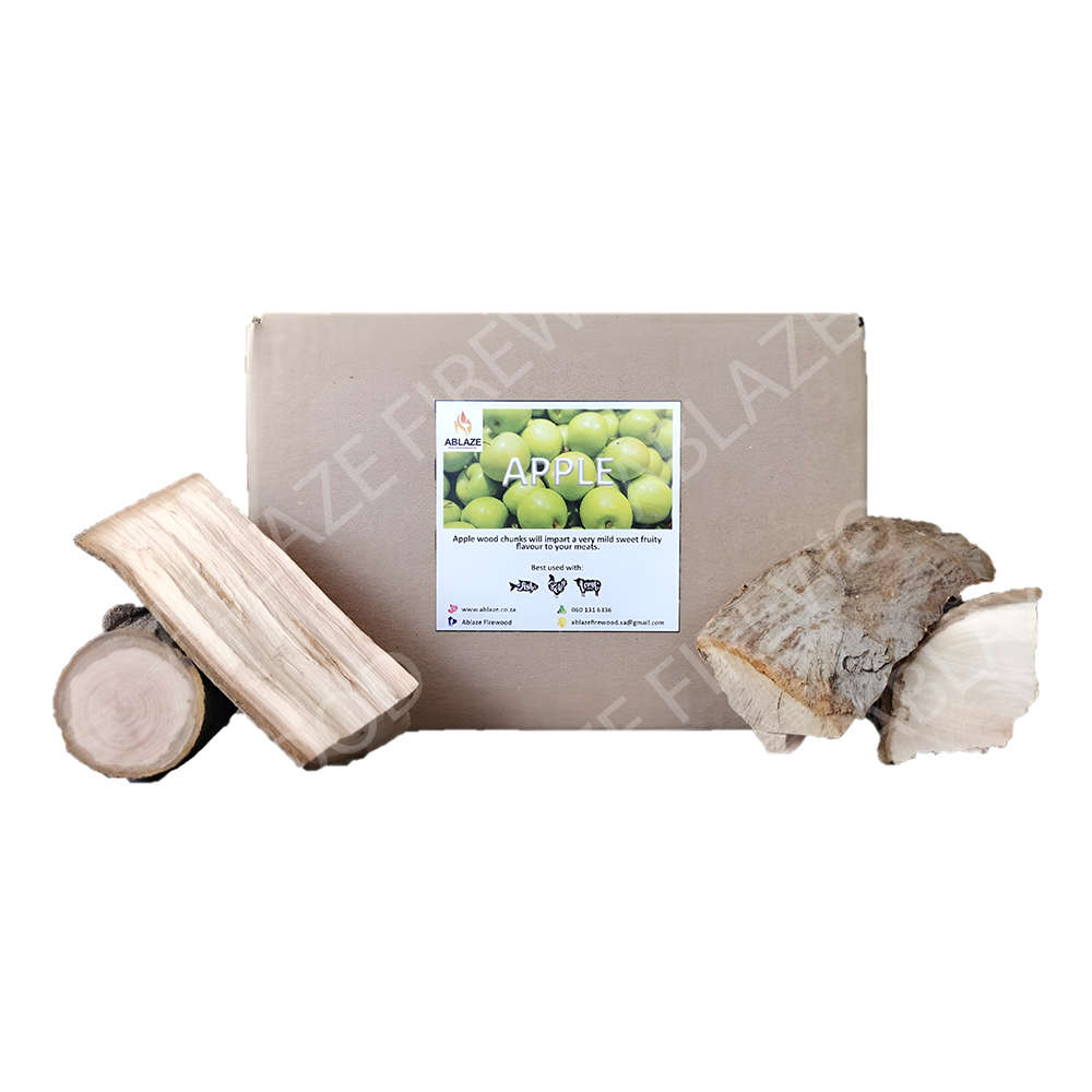 Apple Wood Smoking Chunks | Per Box