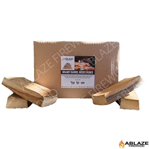 Brandy Barrel Wood Smoking Chunks | Per Box