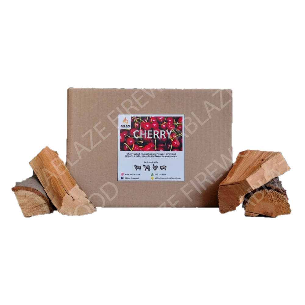 Cherry Wood Smoking Chunks | Per Box