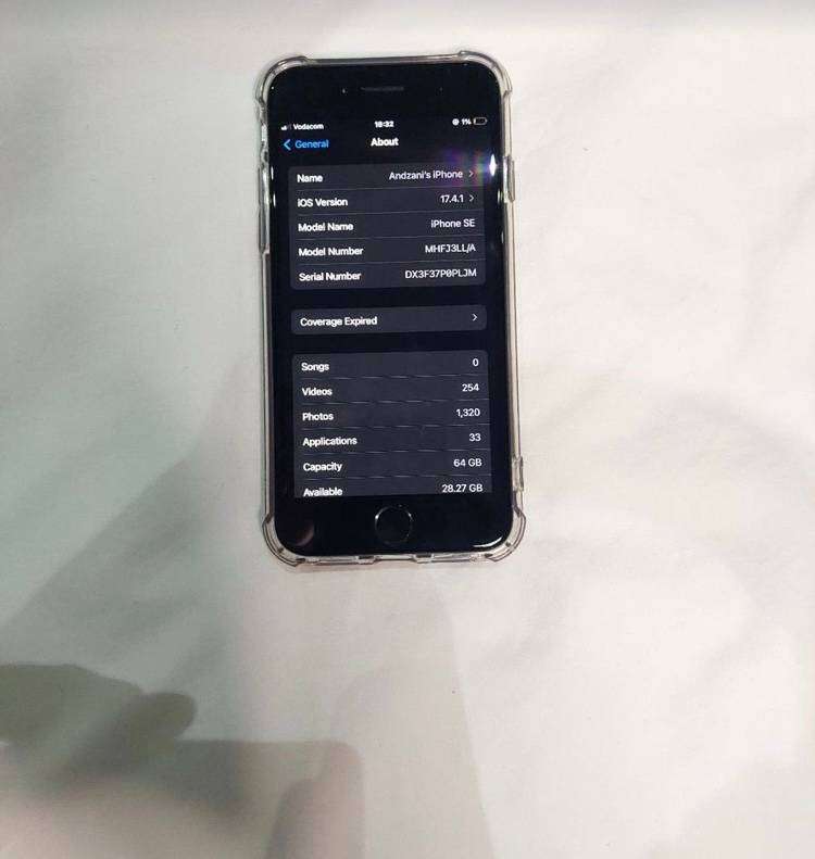 Apple iPhone SE 2nd Gen - 64GB - Space Gray