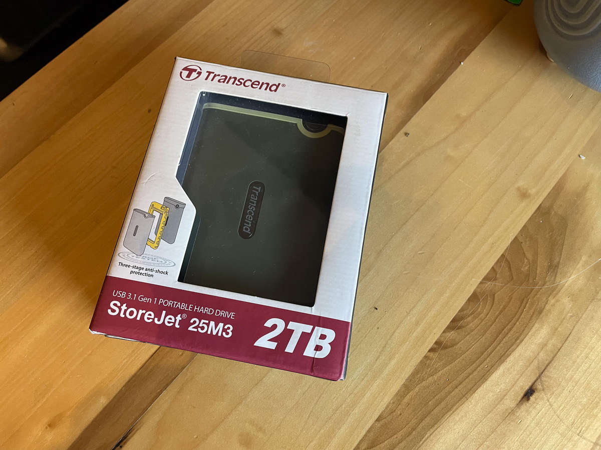 Transcend 2TB External Hard Drives - 2TB StoreJet Hard Drive HDD Harddrive