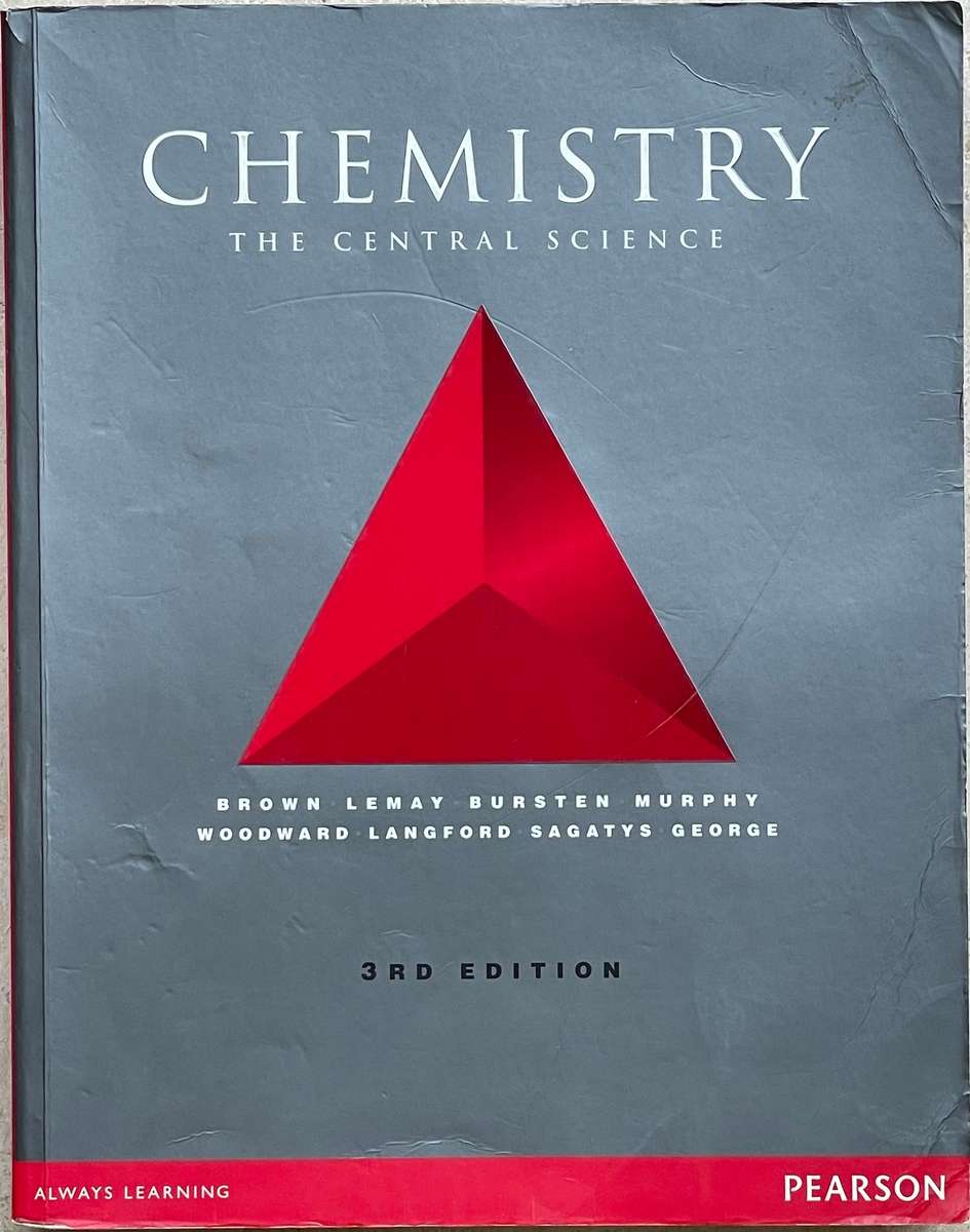CHEMISTRY THE CENTRAL SCIENCE, 3RD EDITION