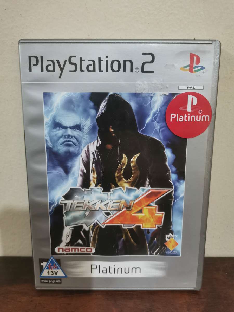 Tekken 4 on PlayStation 2 with booklet