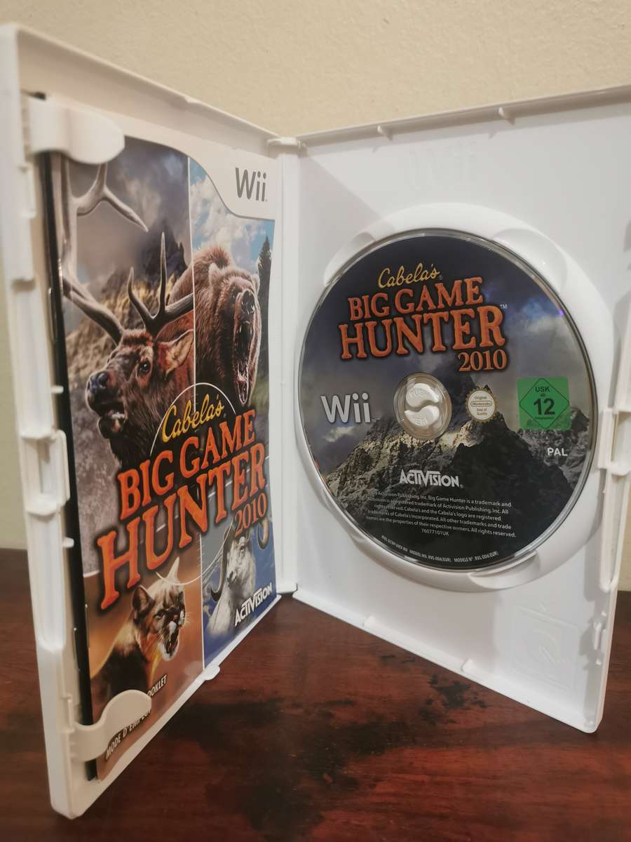 Cabela's Big Game Hunter 2010 on Nintendo Wii with Booklet