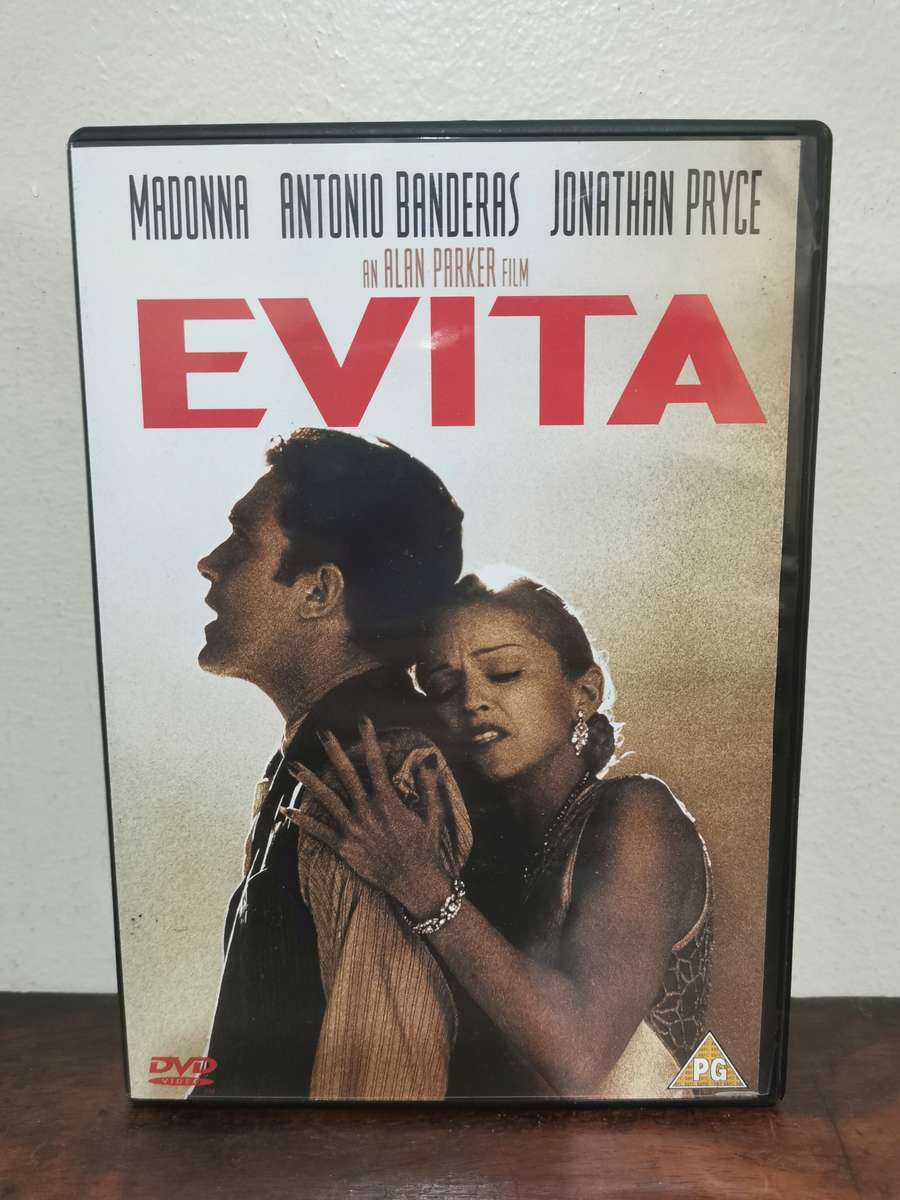 Mint Condition! Evita DVD with Leaflet
