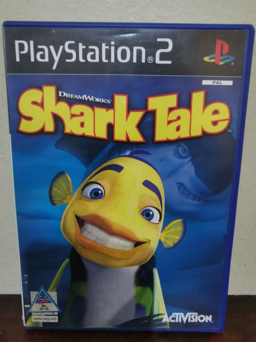 Shark Tale on PlayStation 2 with Booklet