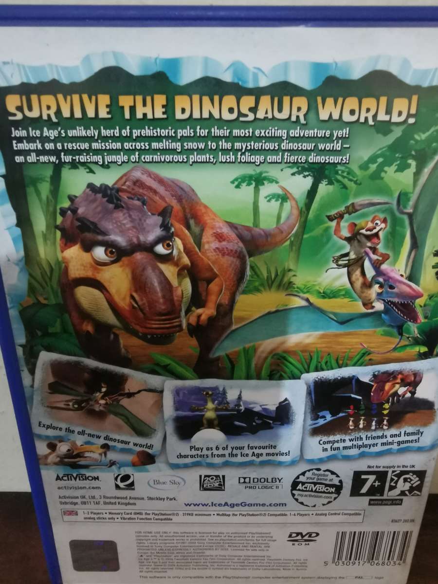 Ice Age 3 - Dawn of the Dinosaurs on PlayStation 2 with Booklet