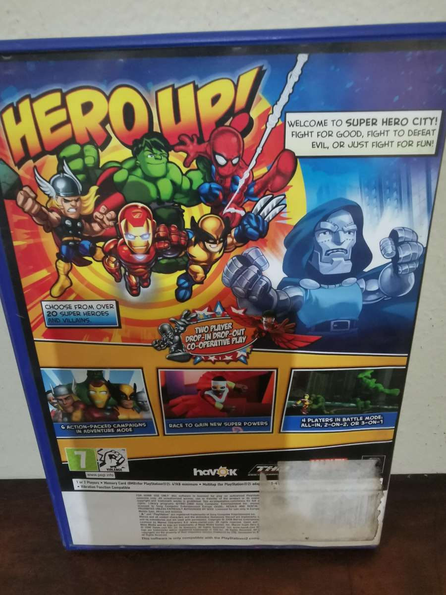 Marvel Super Hero Squad on PlayStation 2 with Booklet