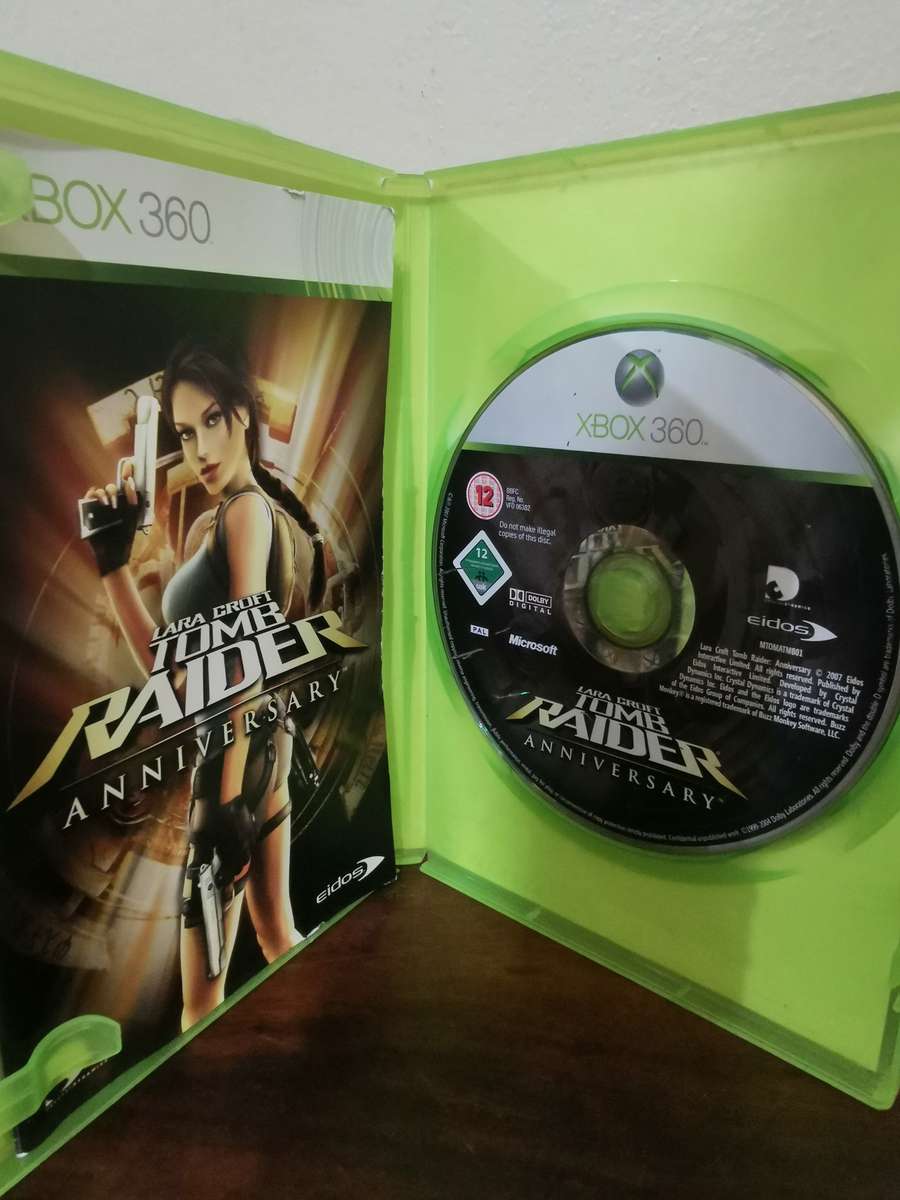 Tomb Raider Anniversary on Xbox 360 with Booklet