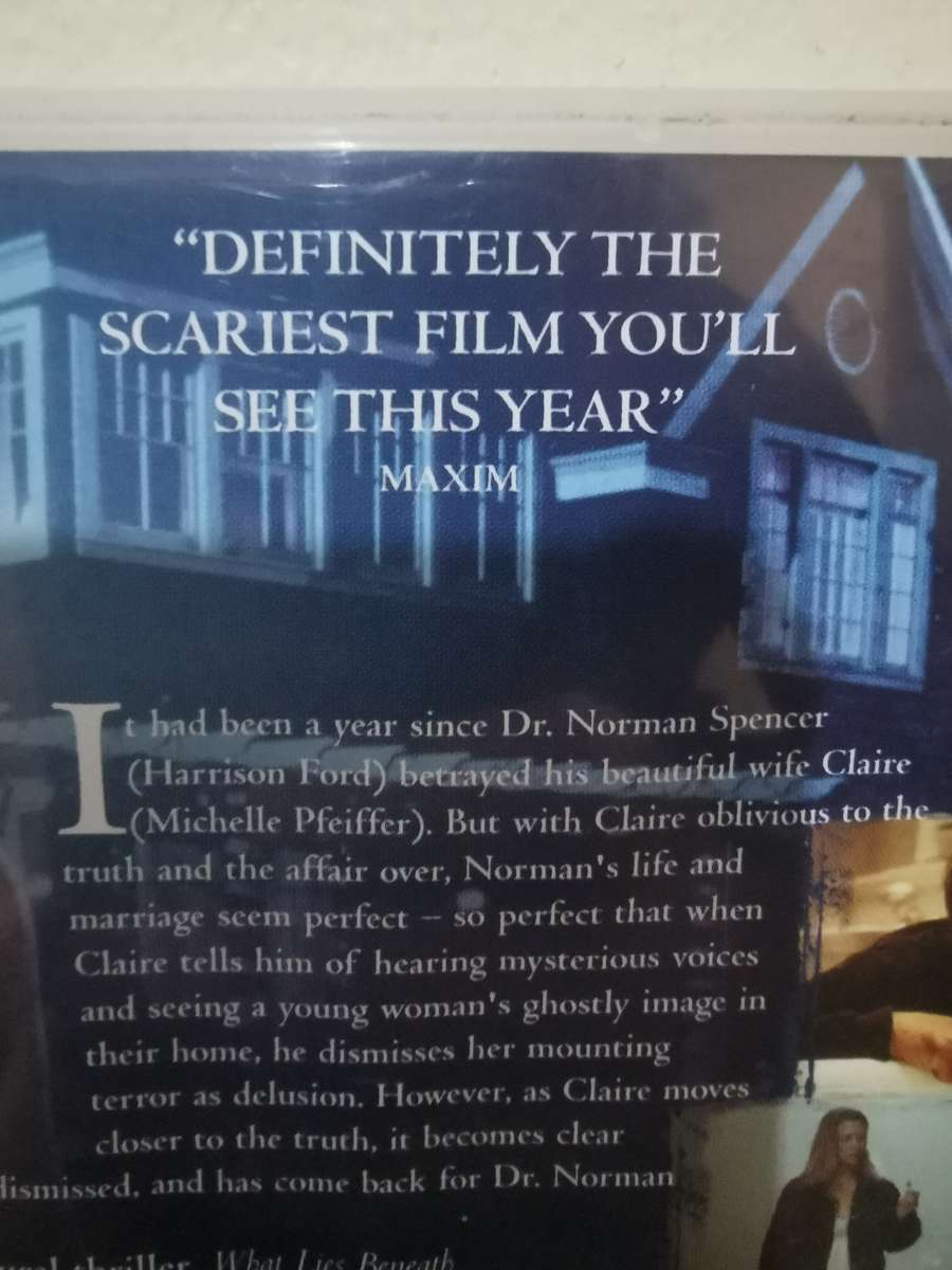 What Lies Beneath on DVD