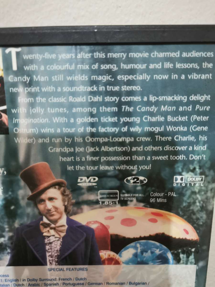 Willy Wonka and the Chocolate Factory Soft Cover Edition on DVD