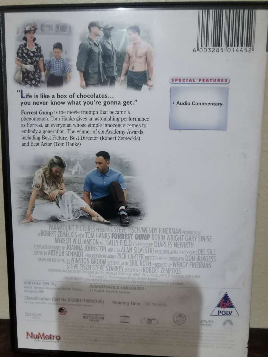 Special Collector's Edition of Forest Gump on DVD