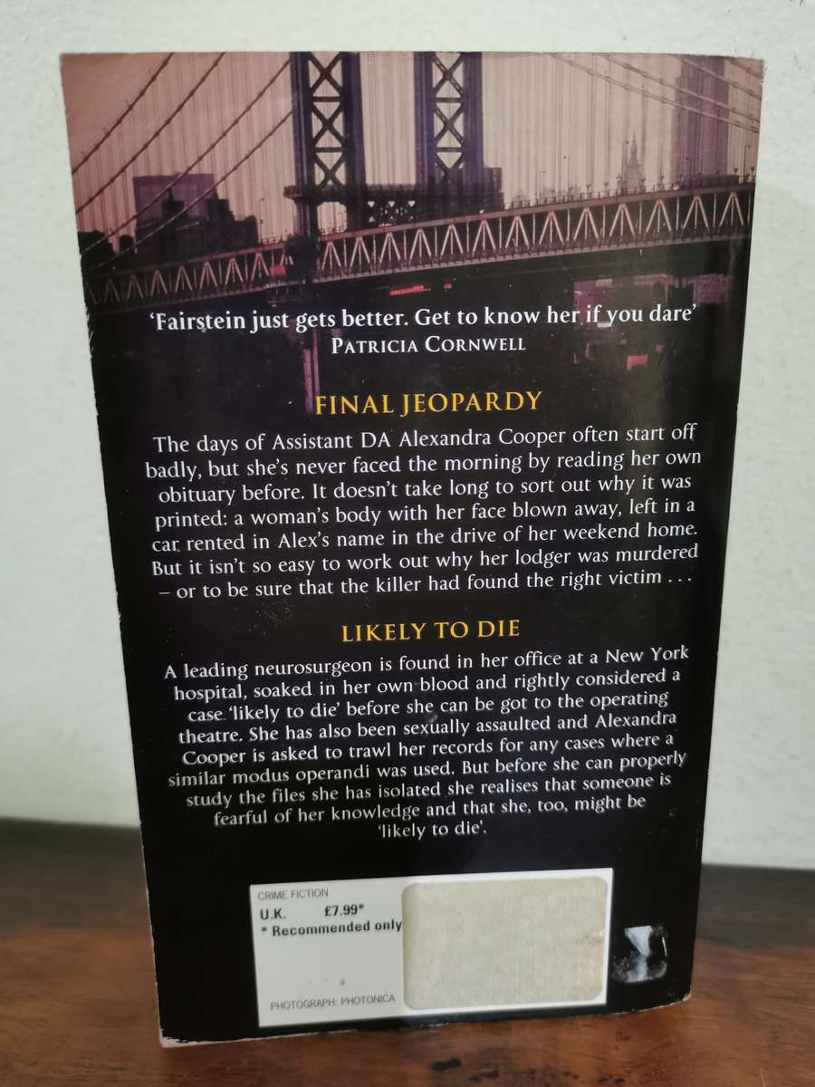 Linda Fairstein Omnibus - Final Jeopardy and Likely to Die