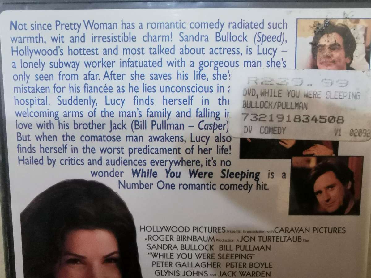 While you were Sleeping on DVD