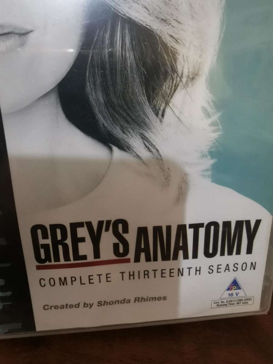 New and Sealed - Grey's Anatomy Complete Season 13