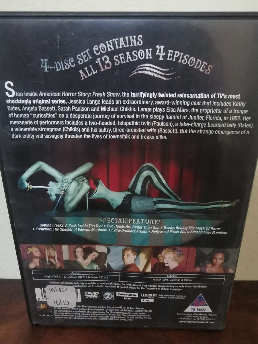 American Horror Story - Complete Season 4 on DVD