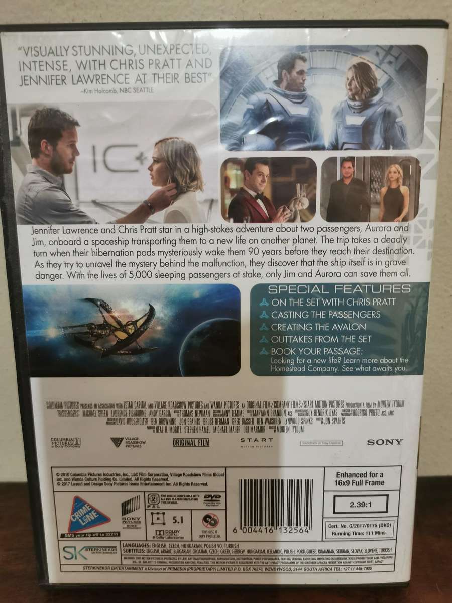 Passengers on DVD