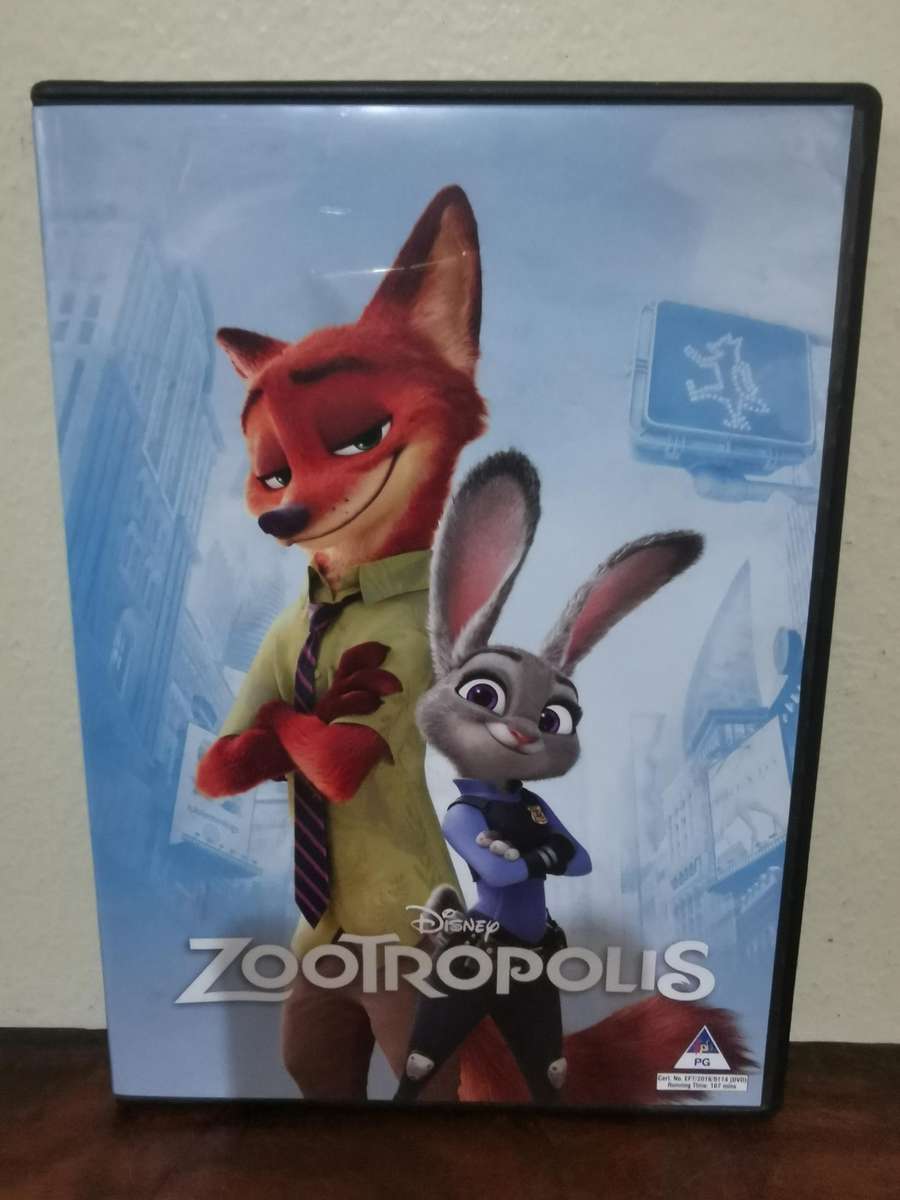 Zootropolis aka Zootopia on DVD