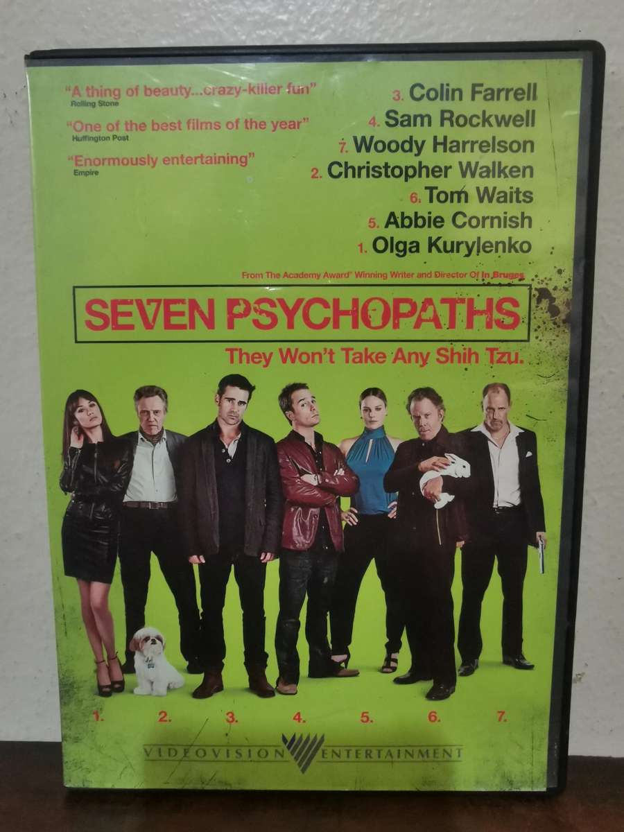 Seven Psychopaths on DVD