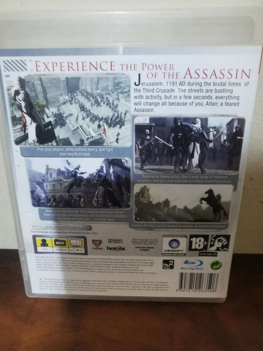 Assassin's Creed on PlayStation 3 with Booklet