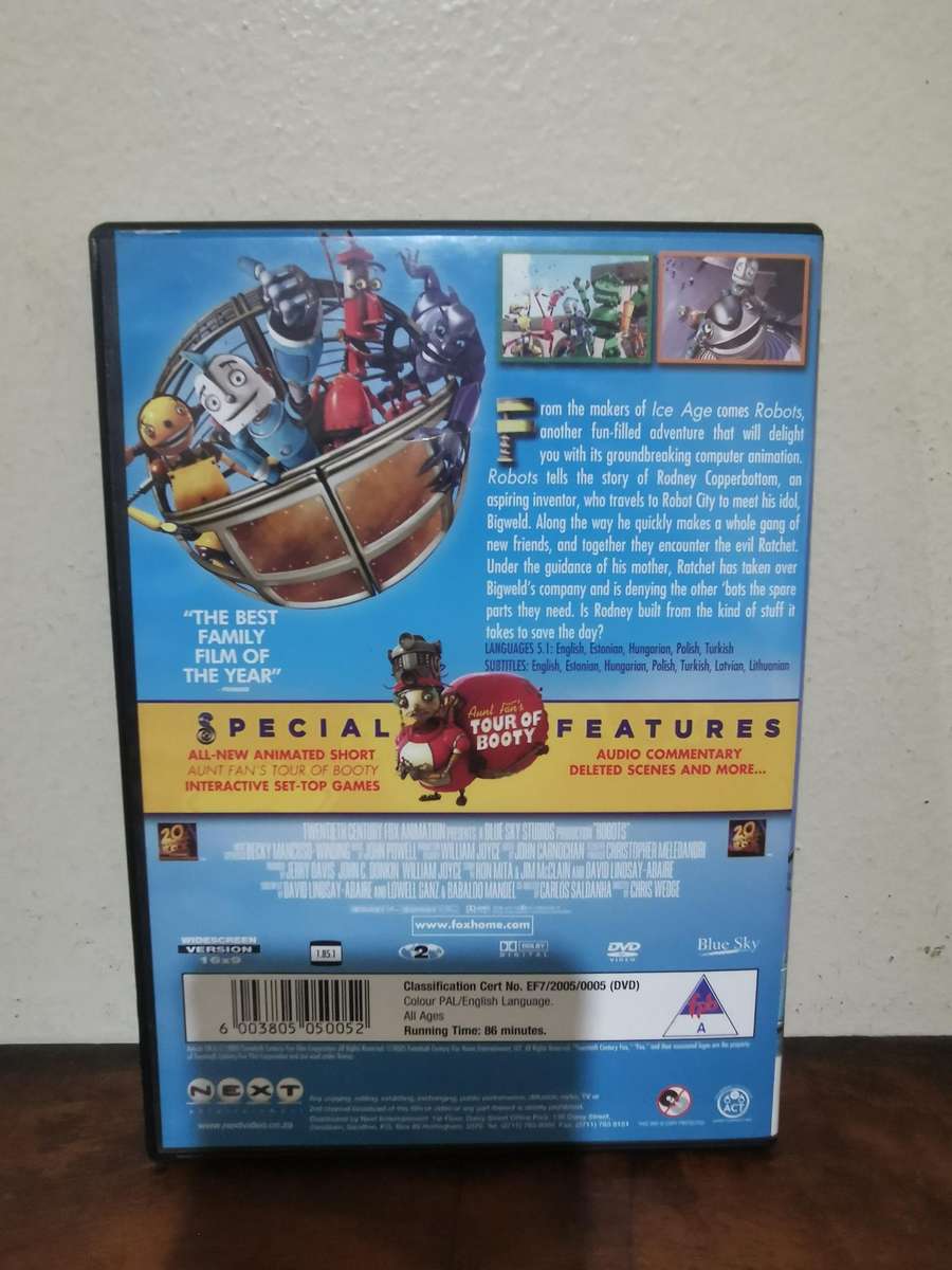 Robots on DVD