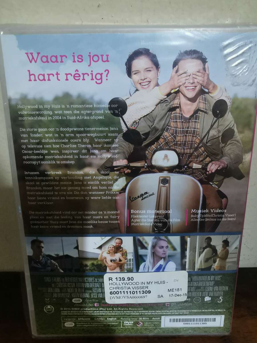 New and Sealed - Hollywood in my Huis on DVD