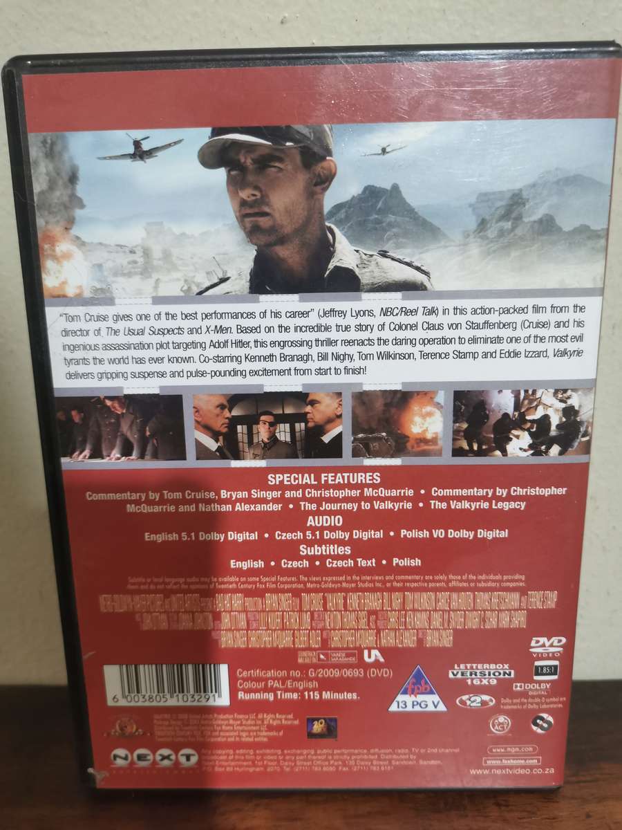 Valkyrie on DVD
