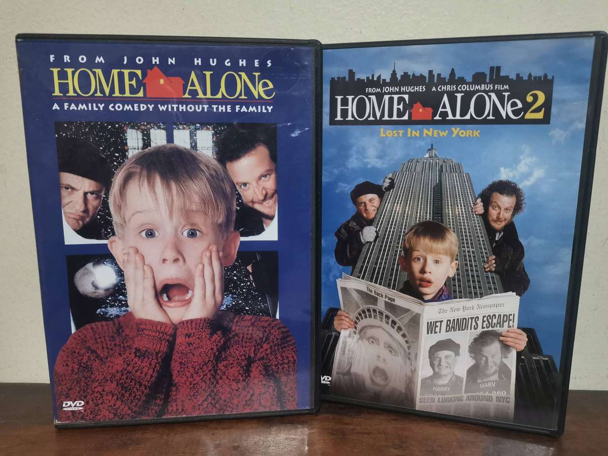 Home Alone 1 and 2 on DVD