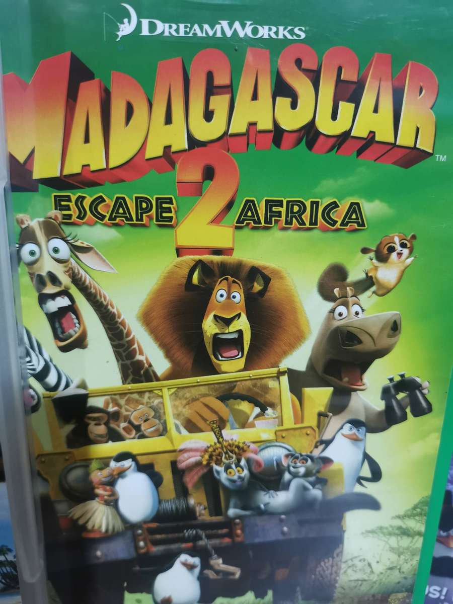 Madagascar 1, 2 and 3 PLUS Madagascar DVD Game