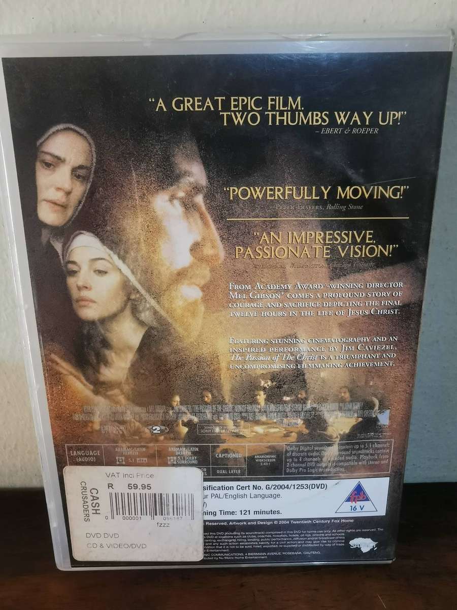 The Passion of the Christ on DVD