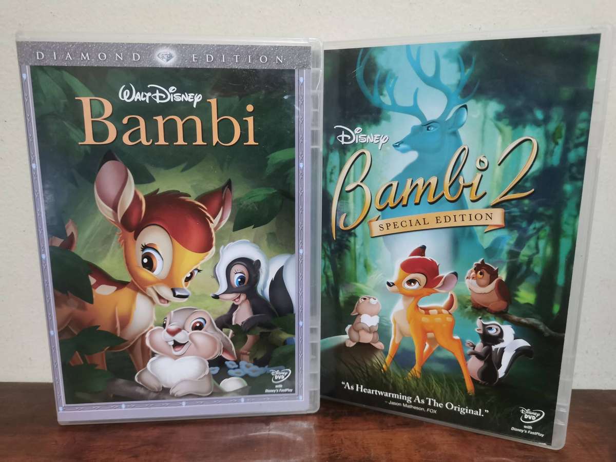 Bambi 1 and 2 on DVD