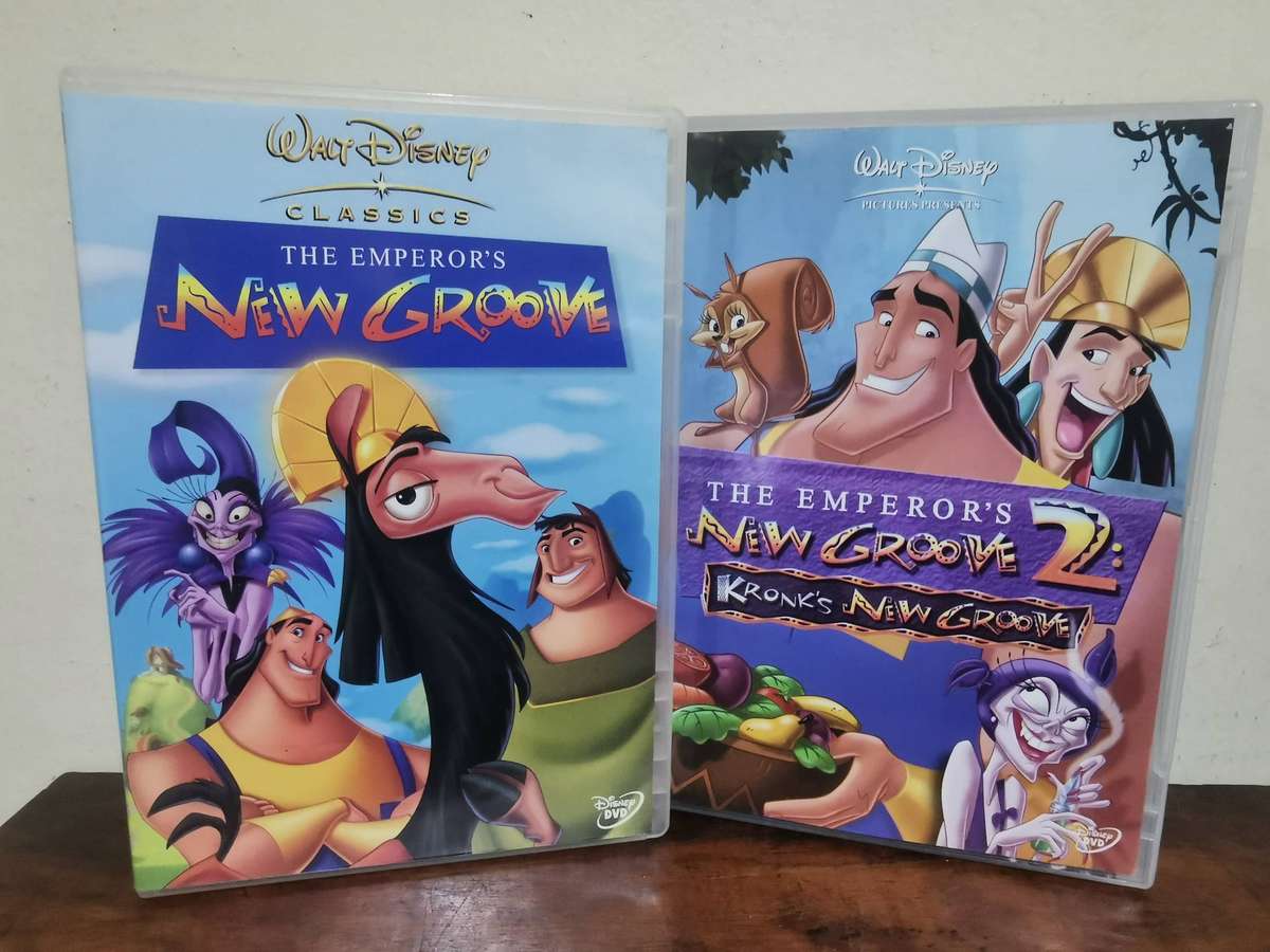 The Emperor's New Groove 1 and 2 on DVD