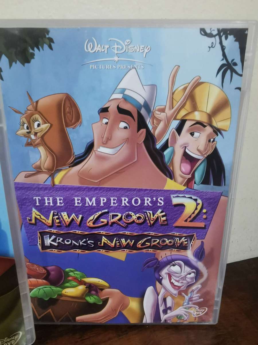 The Emperor's New Groove 1 and 2 on DVD