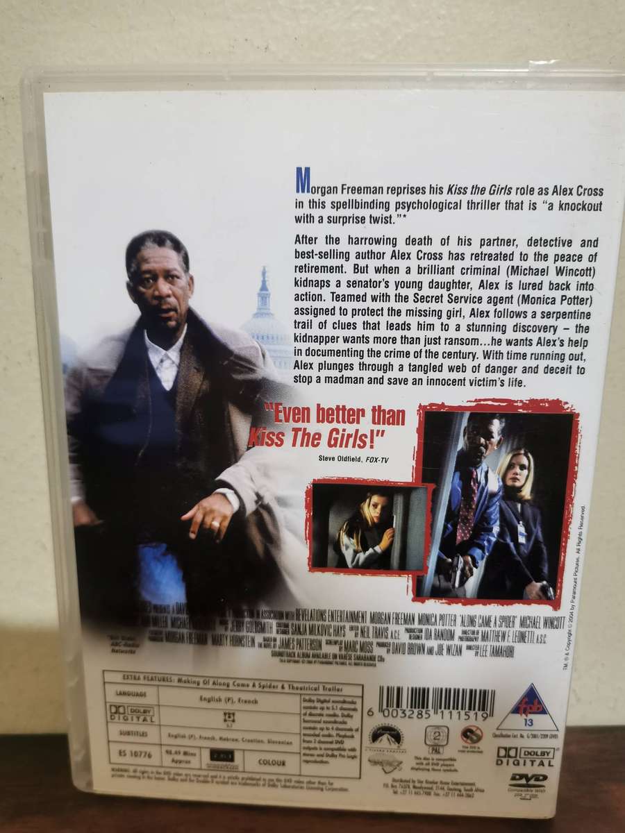 Along came a Spider on DVD