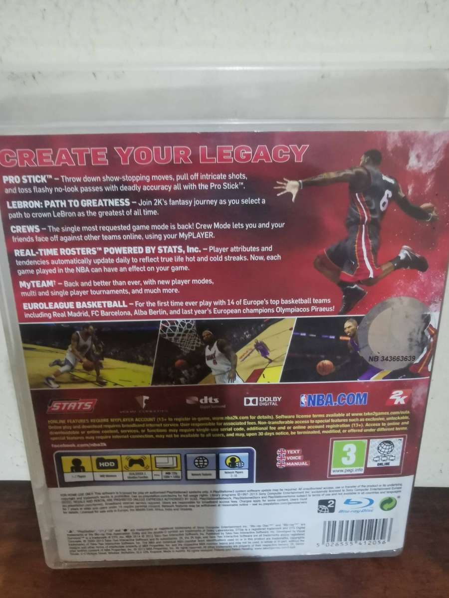 NBA 2K14 on PlayStation 3 with Booklet