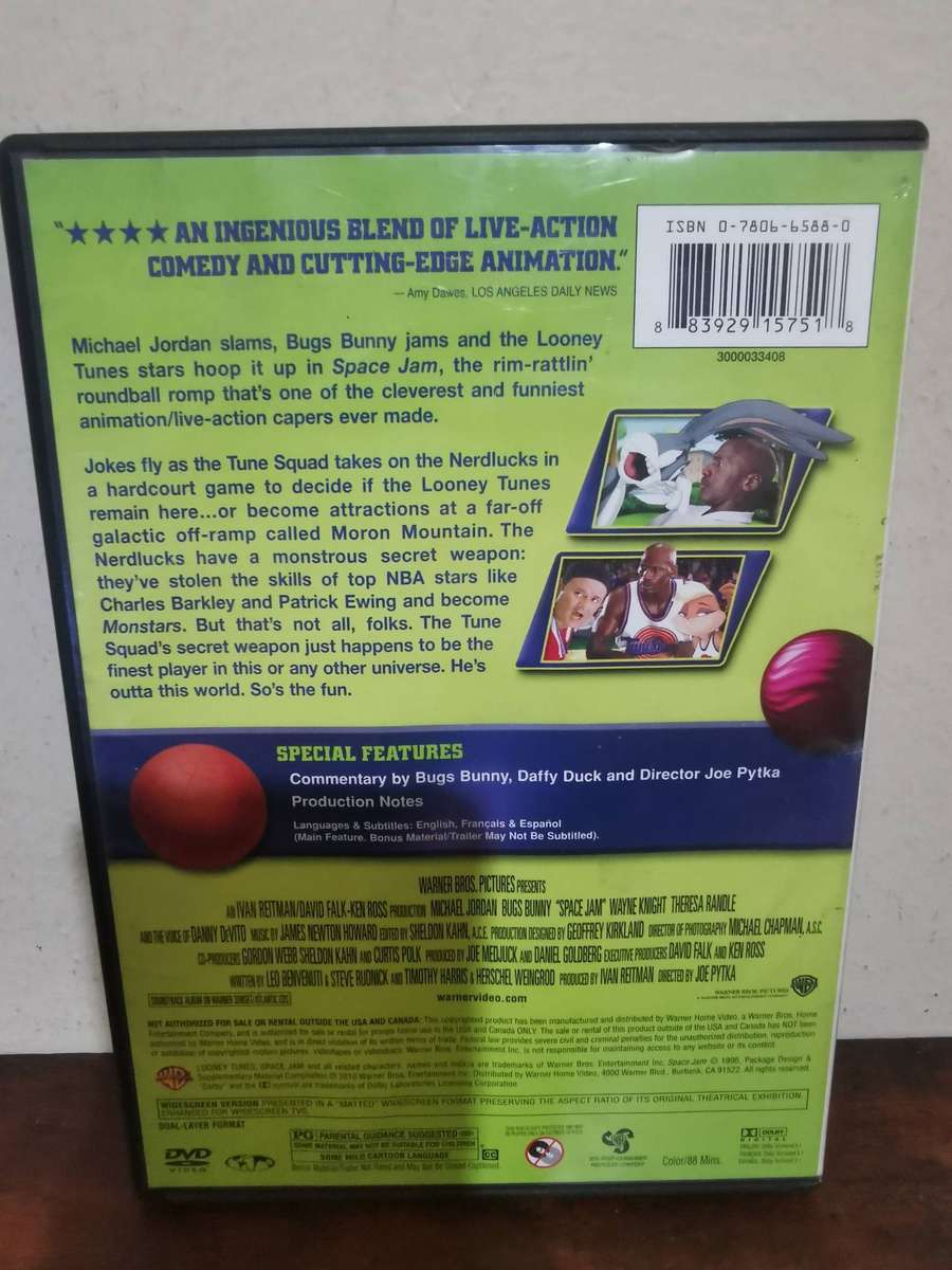 Space Jam on DVD