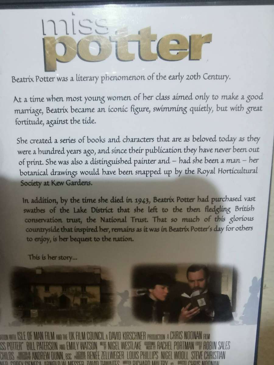Miss Potter on DVD