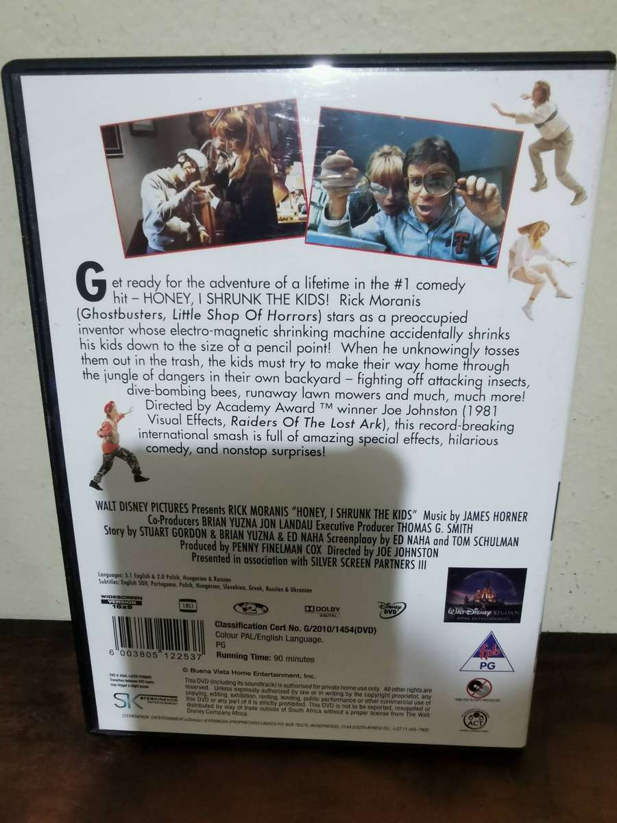 Honey I Shrunk the Kids on DVD