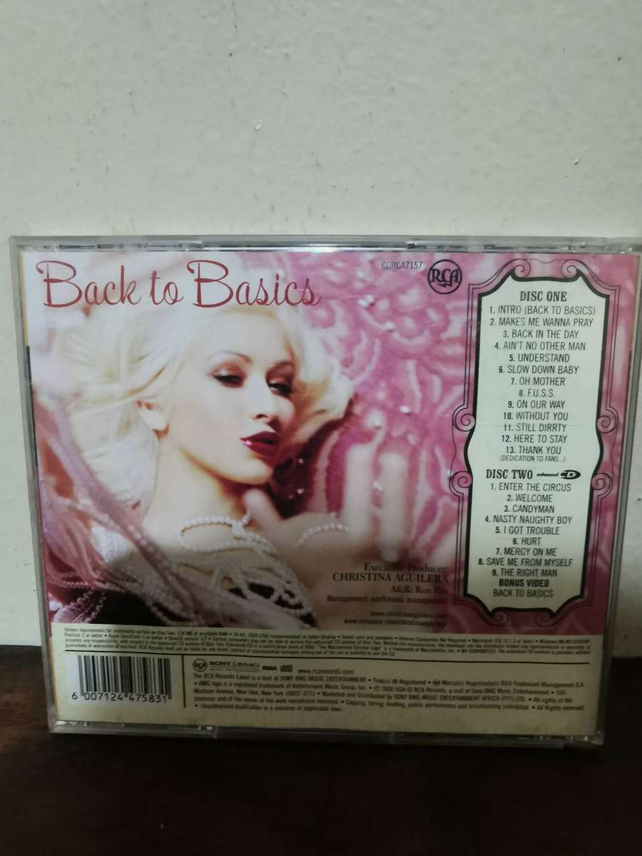 Christina Aguilera - Back to Basics, Double Disc Album on CD