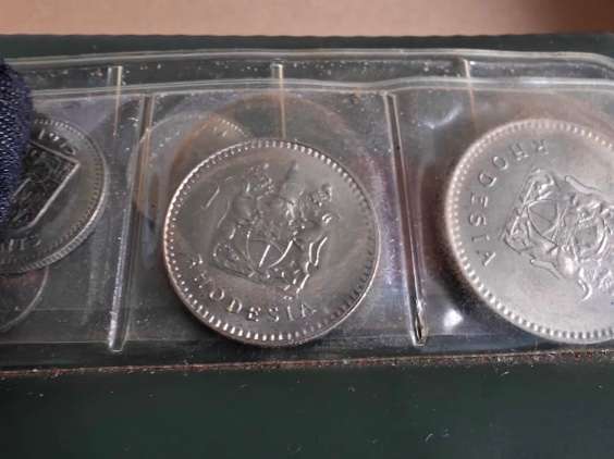 Coins of Rhodesia uncirculated set - 1975
