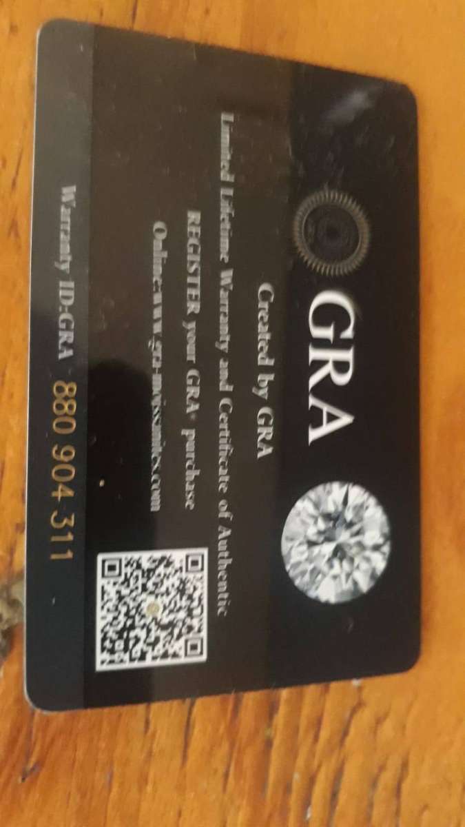 Moissanite Ring Set by GRA