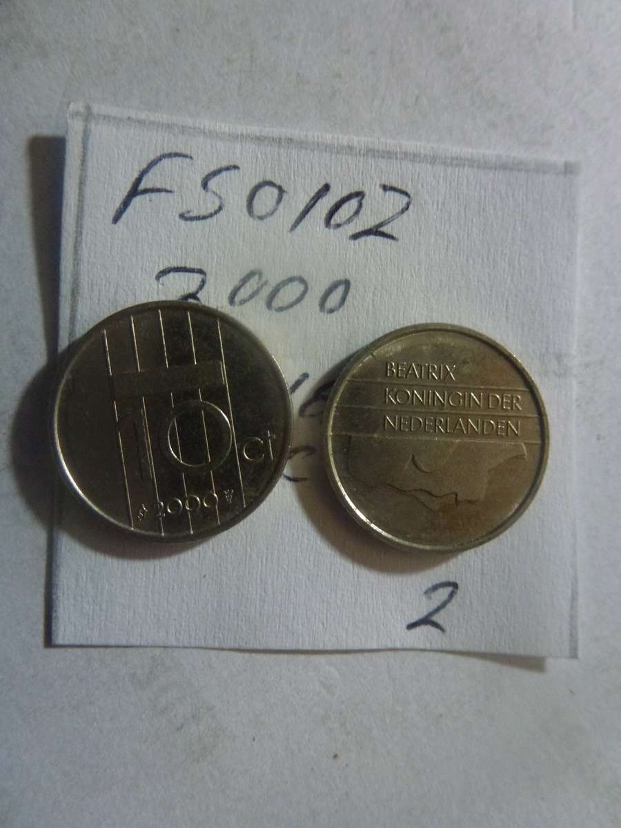 2000 Netherlands 10 cent