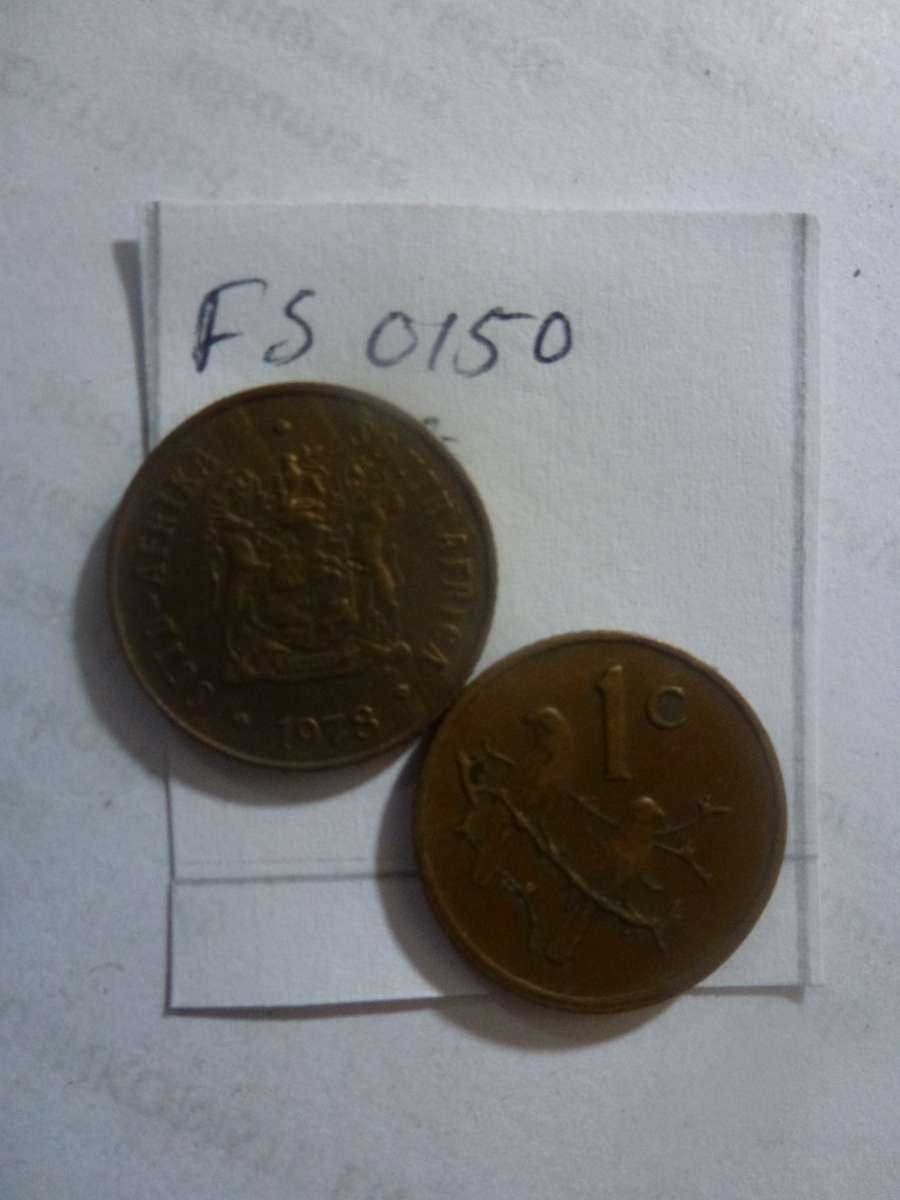 1978 Republic of South Africa 1 cent
