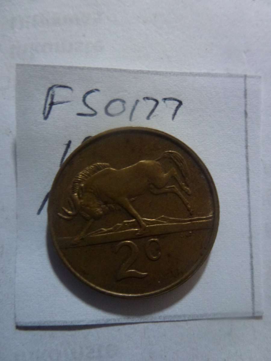 1986 Republic of South Africa 2 cent