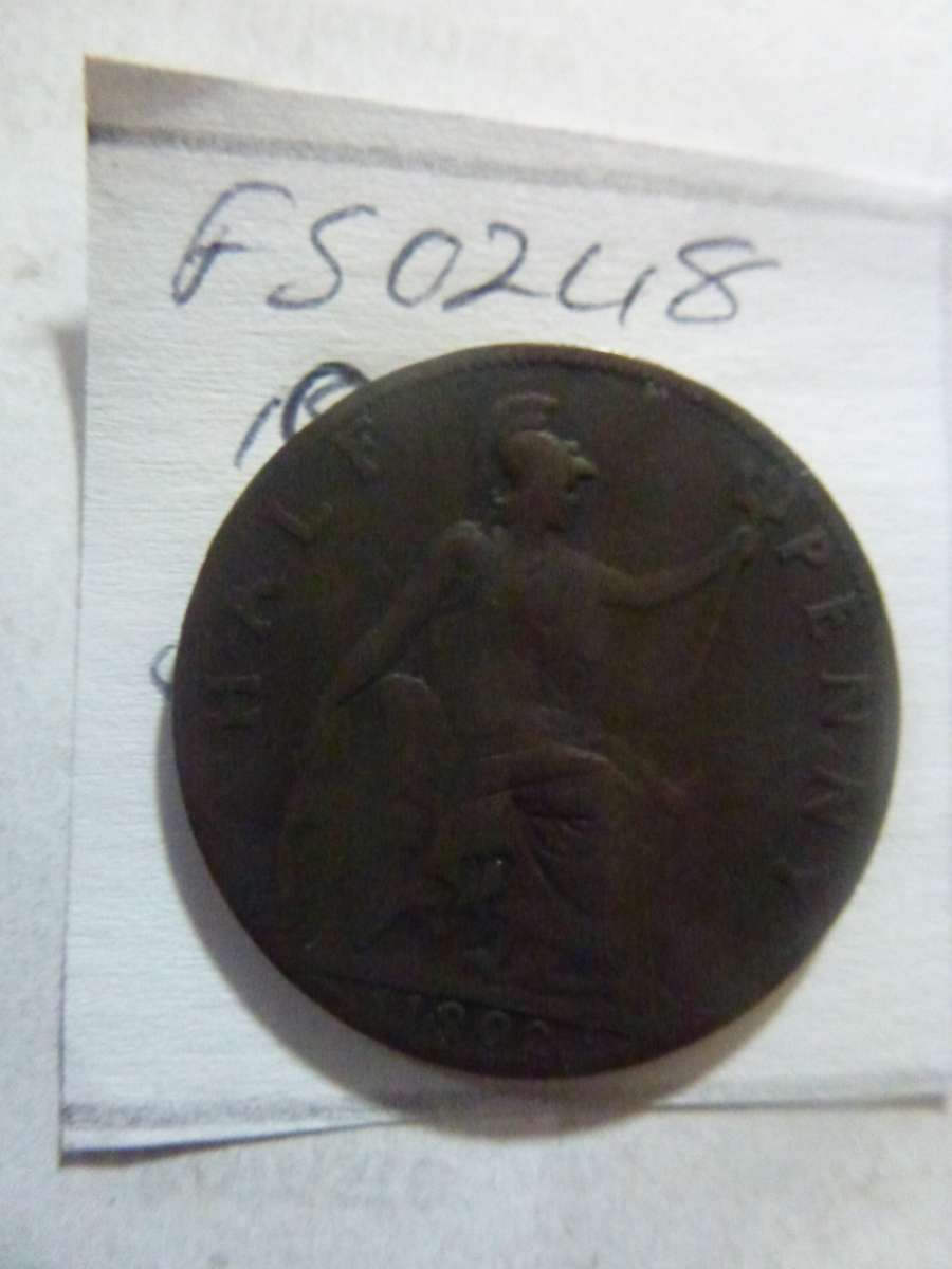 1902 Great Britain 1/2 penny
