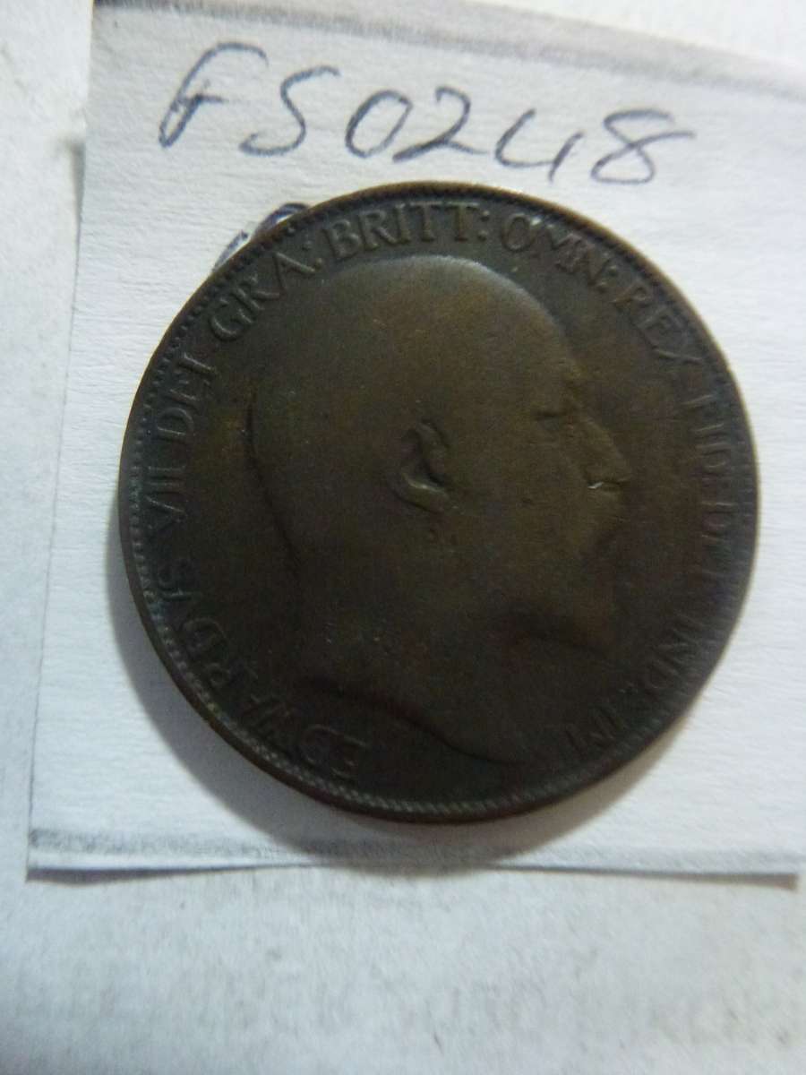 1902 Great Britain 1/2 penny