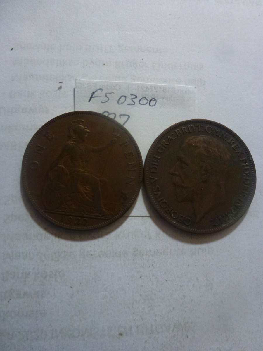 1927 Great Britain 1 penny