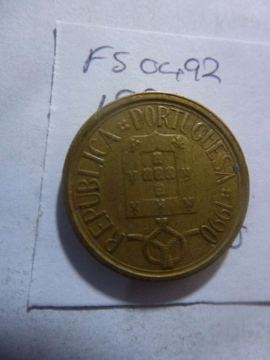1990 Portugal 5 escudo